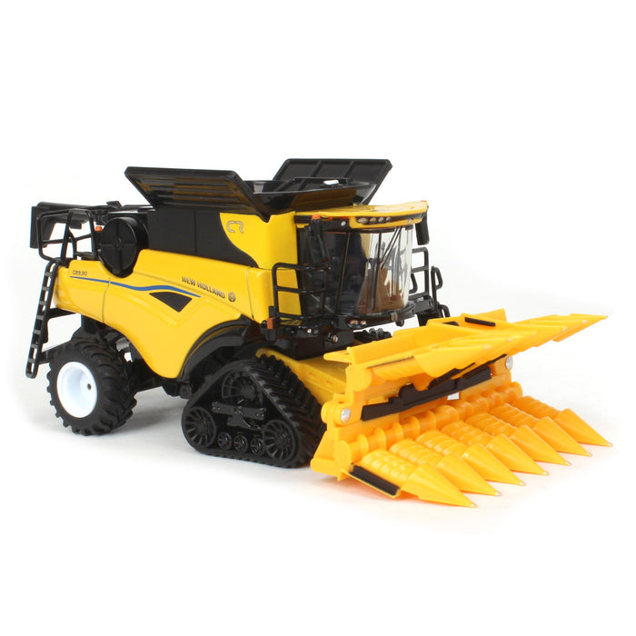 1/64 New Holland CR9.90 Tracked Combine with Grain & Corn Heads, 2023 Farm Show