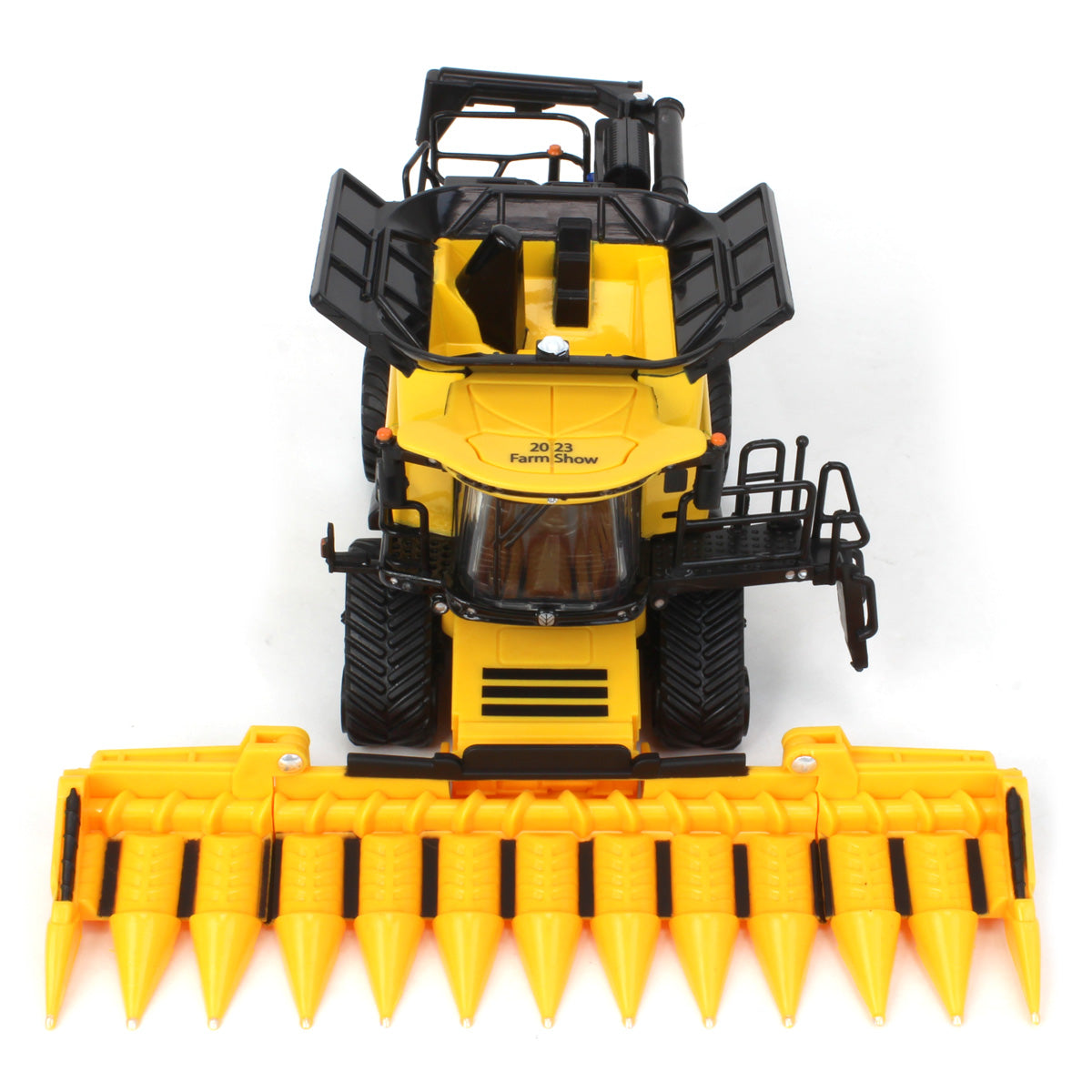 1/64 New Holland CR9.90 Tracked Combine with Grain & Corn Heads