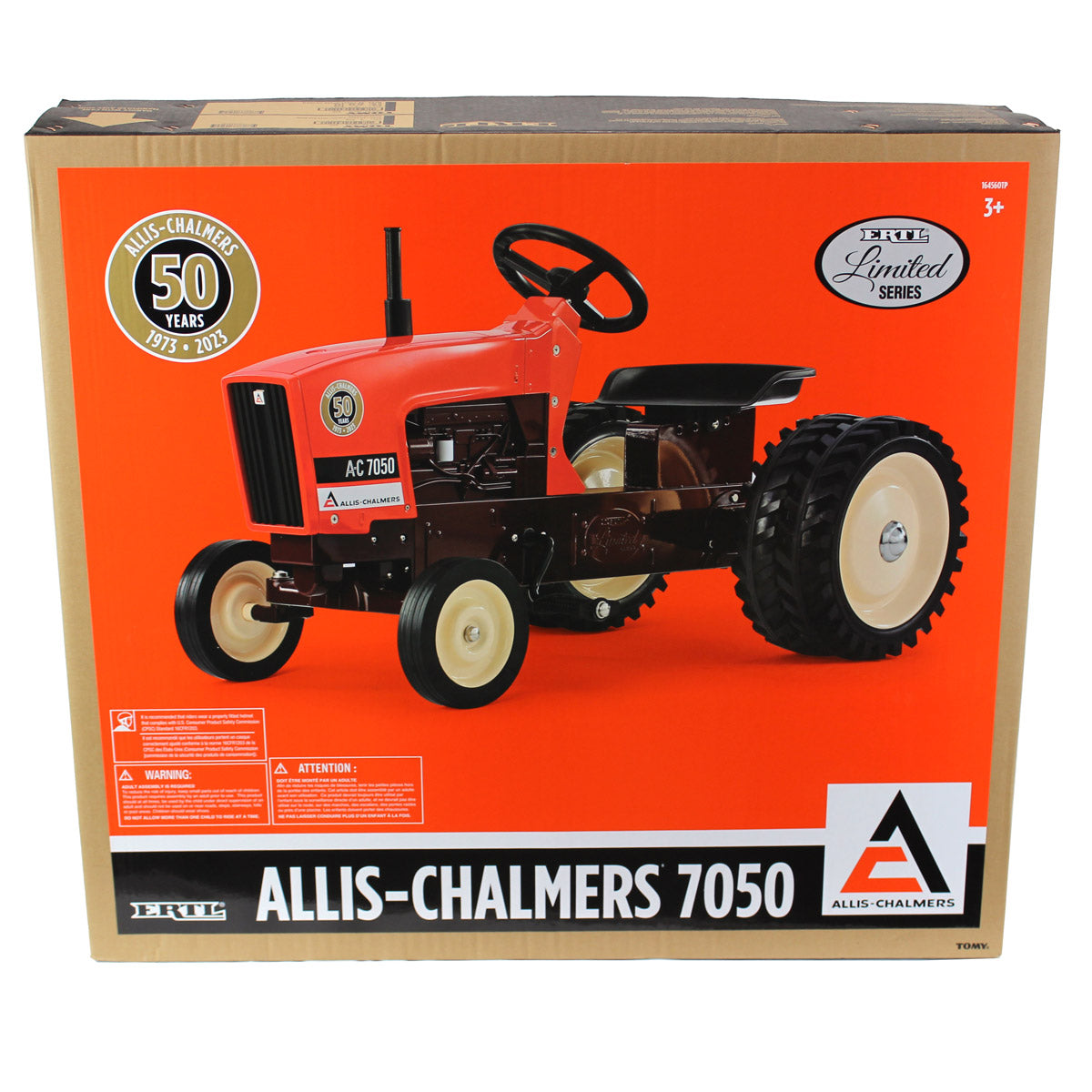 Allis-Chalmers 7050 50 Years Pedal Tractor with Maroon Belly