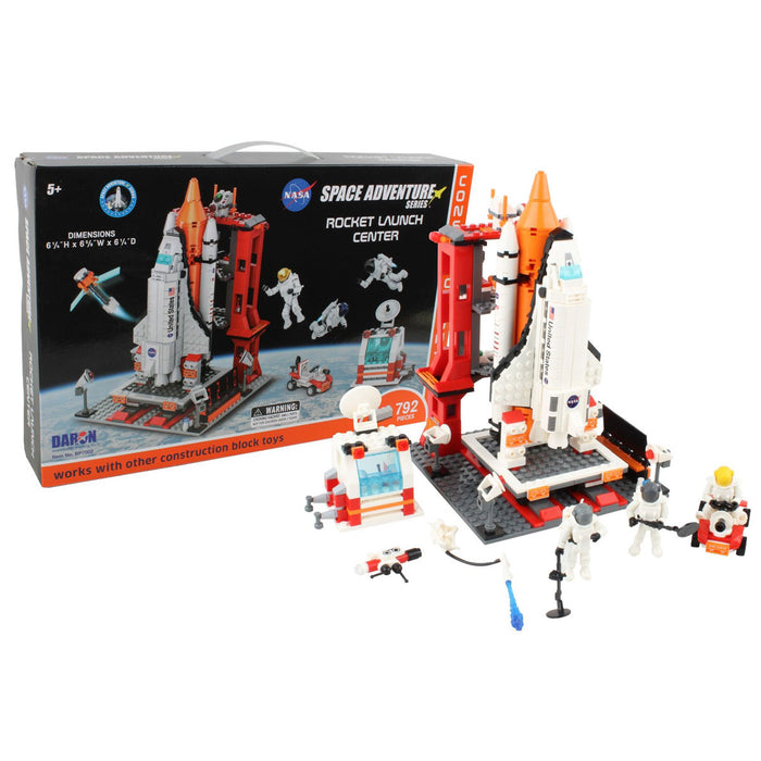 Space Adventure Rocket Launch Center 792 Piece Construction Toy