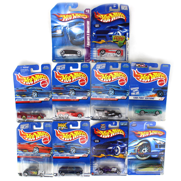 Lot of (10) 1/64 Hot Wheels Variety Pack