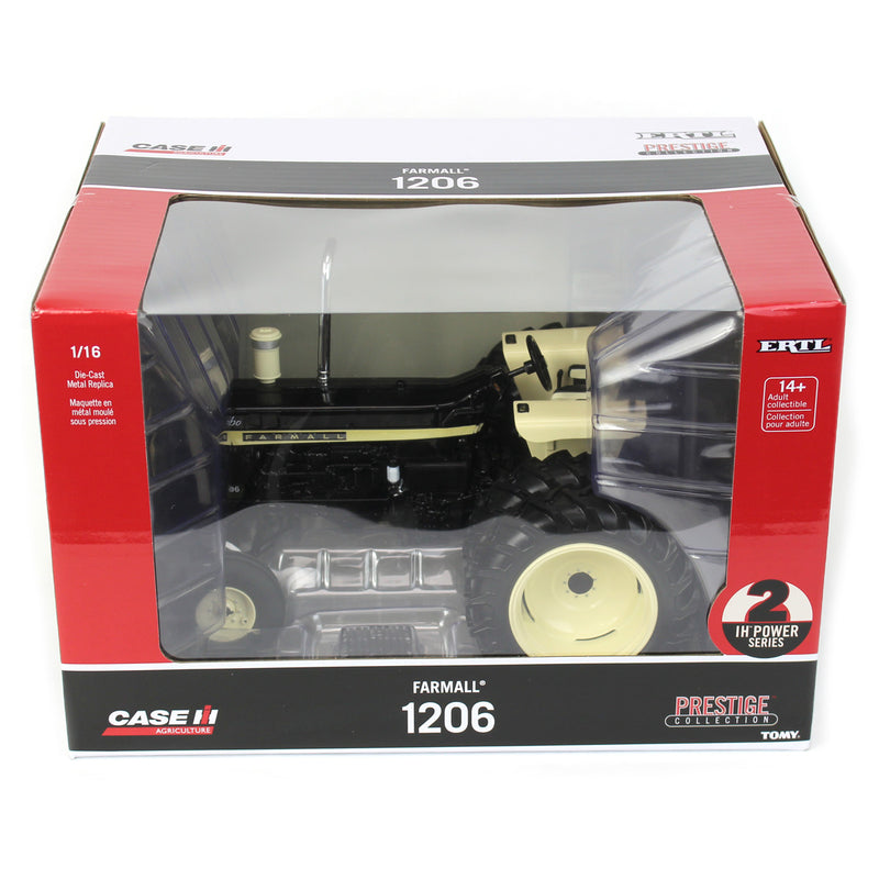 Black Chase Unit ~ 1/16 IH Farmall 1206 w/ Rear Duals, ERTL Prestige Collection, 2nd in OBT Exclusive Series