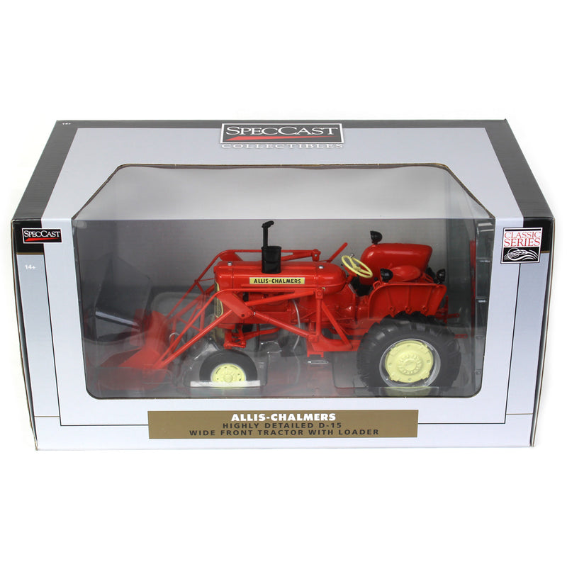 (B&D) 1/16 Allis Chalmers D-15 with Front Loader - Damaged Box