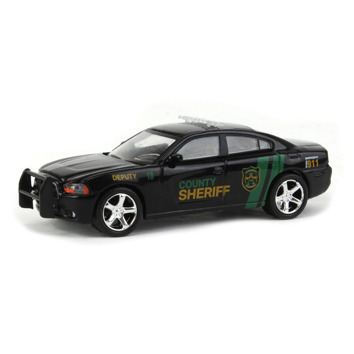 1/64 2011 Dodge Charger, County Sheriff, Yellowstone, Hollywood Series 38