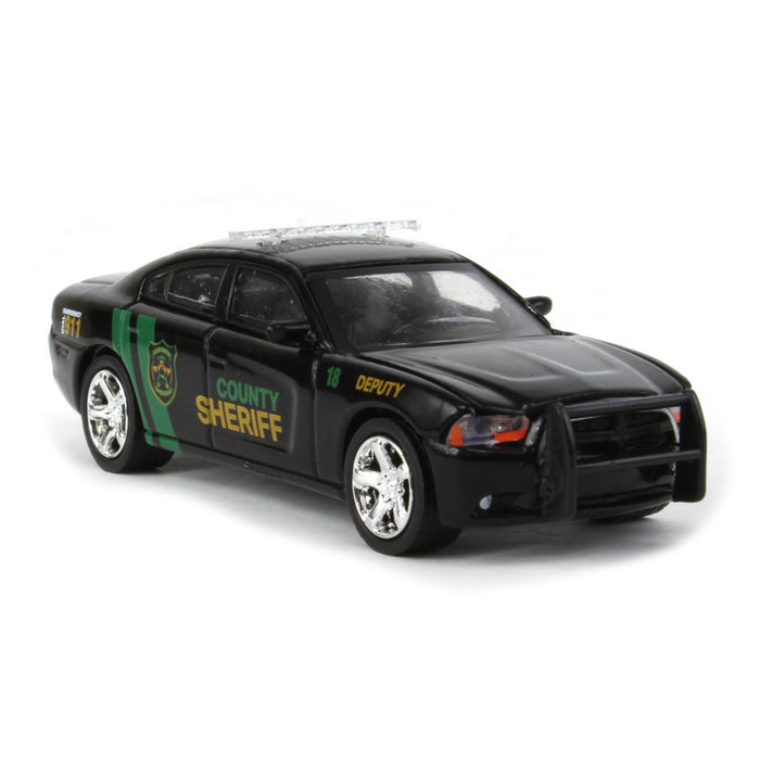 1/64 2011 Dodge Charger, County Sheriff, Yellowstone, Hollywood Series 38