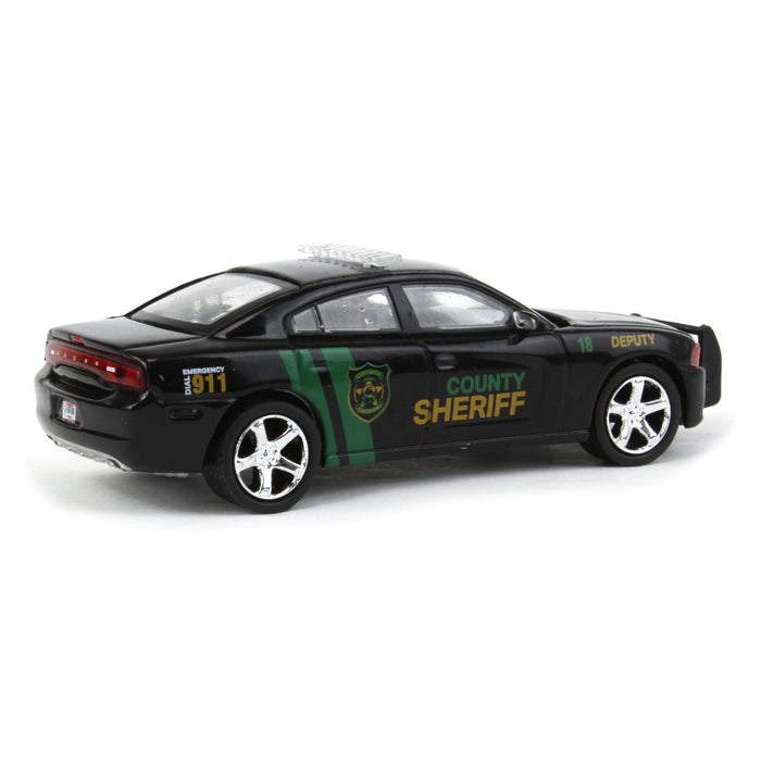 1/64 2011 Dodge Charger, County Sheriff, Yellowstone, Hollywood Series 38