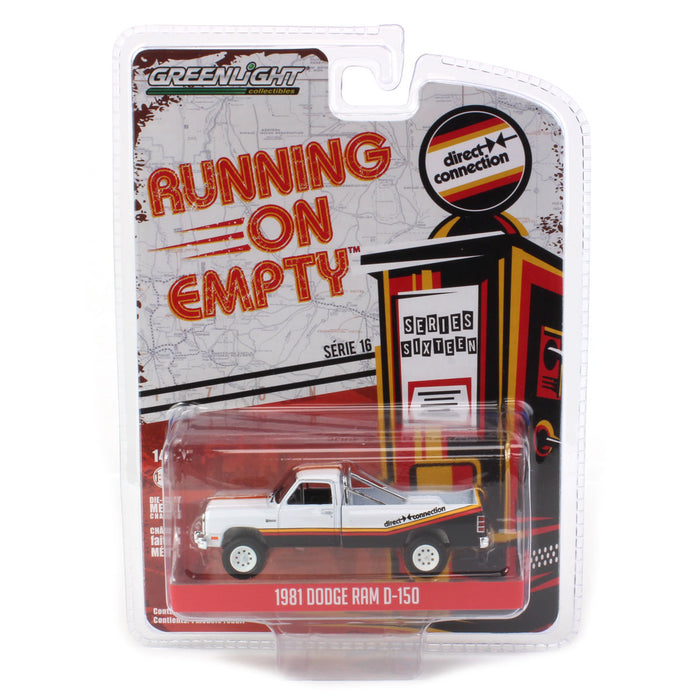 1/64 1981 Dodge Ram D-150, Mopar Direct Connection, Running on Empty Series 16