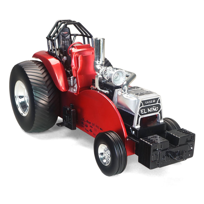 Red Chrome Chase Unit ~ 1/16 RESIN Case IH AFS Connect Magnum 400 "El Niño" Pulling Tractor
