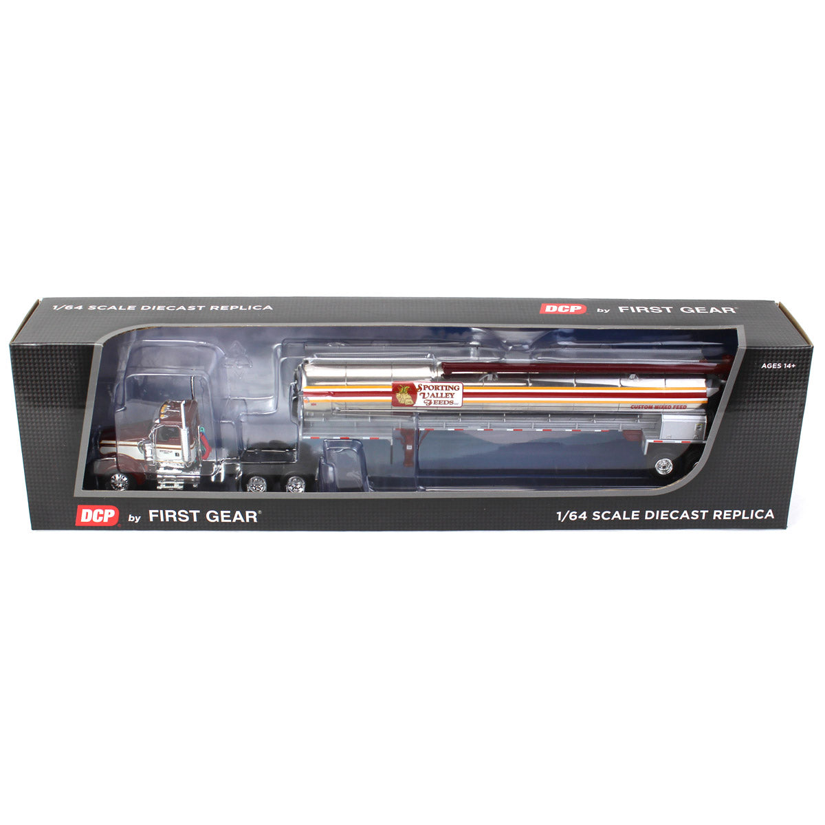 1/64 Kenworth W900L with Walinga Tandem Feed Trailer, Sporting