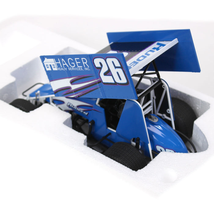 1/18 2021 Sprint Car, Hager Realty Rudeen Racing, 26 Cory Eliason