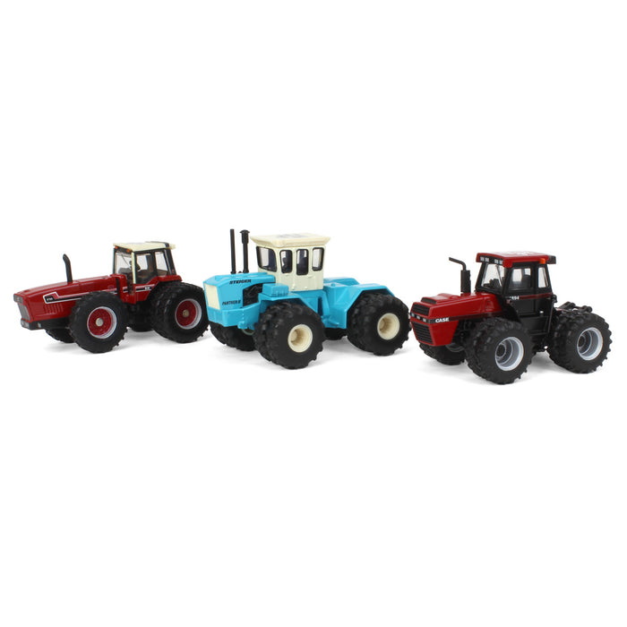 1/64 Case IH & IH 4WD Tractor Set, Toy Tractor Times 40th Anniversary