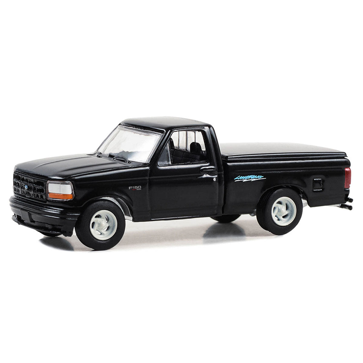 1/64 1994 Ford F-150 SVT Lightning with Tonneau Bed Cover, Black