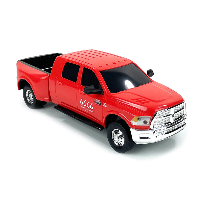 (B&D) 1/20 Four Sixes Ranch Dodge Ram 3500 Mega Cab Dually Pickup Truck - Damaged Box