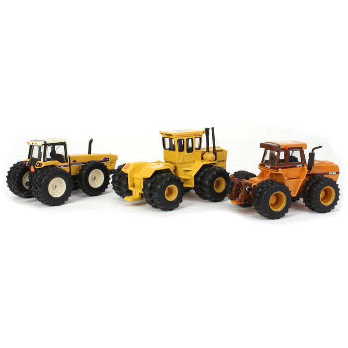Industrial Chase Set ~ 1/64 Case IH & IH 4WD Tractor Set, Toy Tractor Times 40th Anniversary