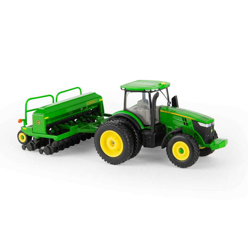 1/64 John Deere 7215R Tractor with Grain Drill by ERTL