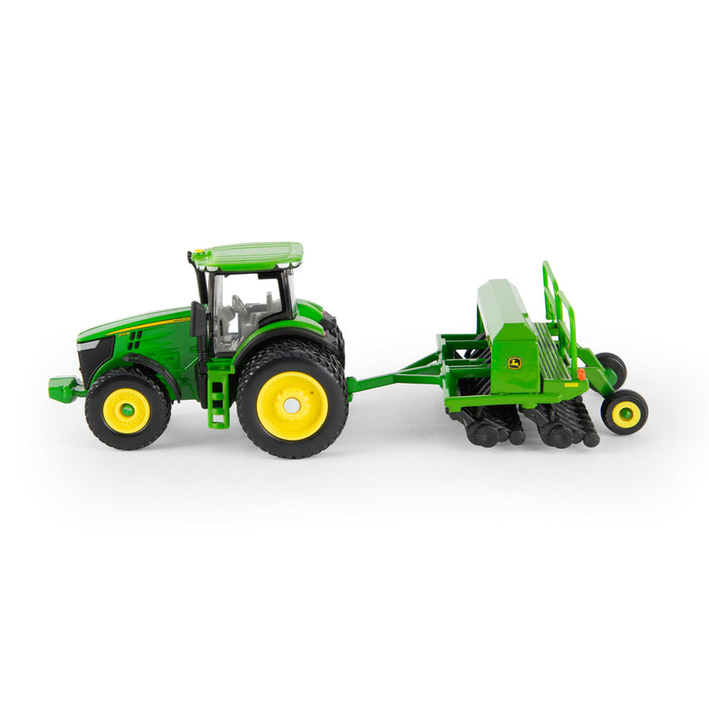 1/64 John Deere 7215R Tractor with Grain Drill by ERTL