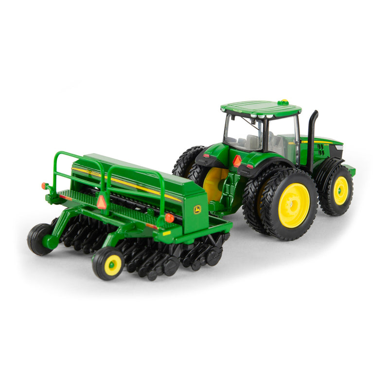 1/64 John Deere 7215R Tractor with Grain Drill by ERTL