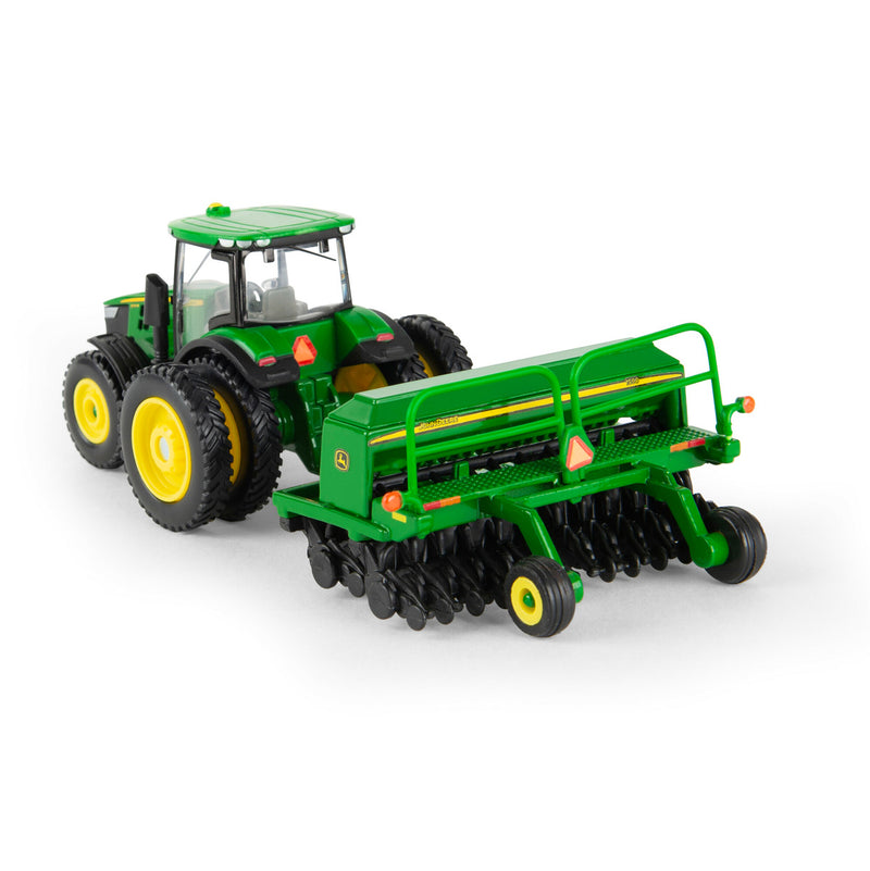 1/64 John Deere 7215R Tractor with Grain Drill by ERTL