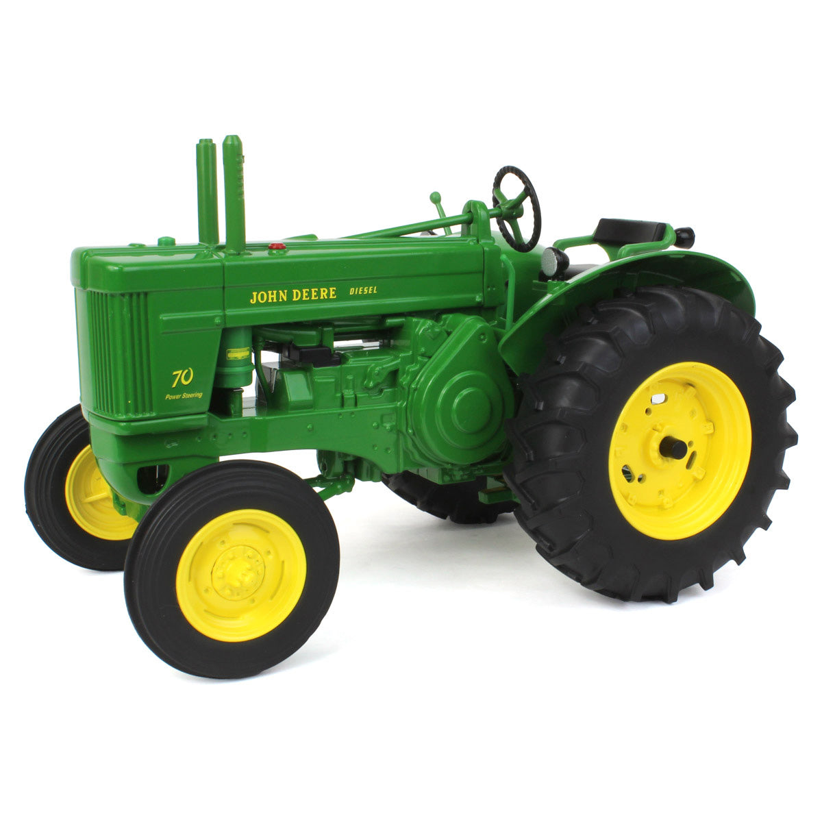 Vintage Tracteur John Deere Tractor with Trailer and Baler