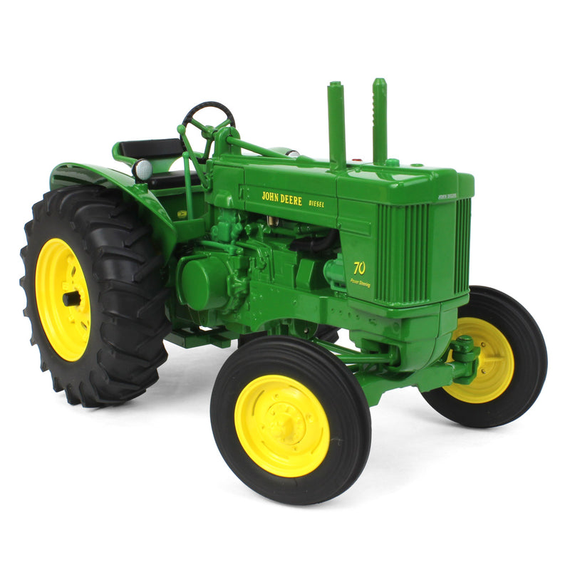 1/16 John Deere 70 Tractor with Wide Front by ERTL, 70th Anniversary Collector Edition