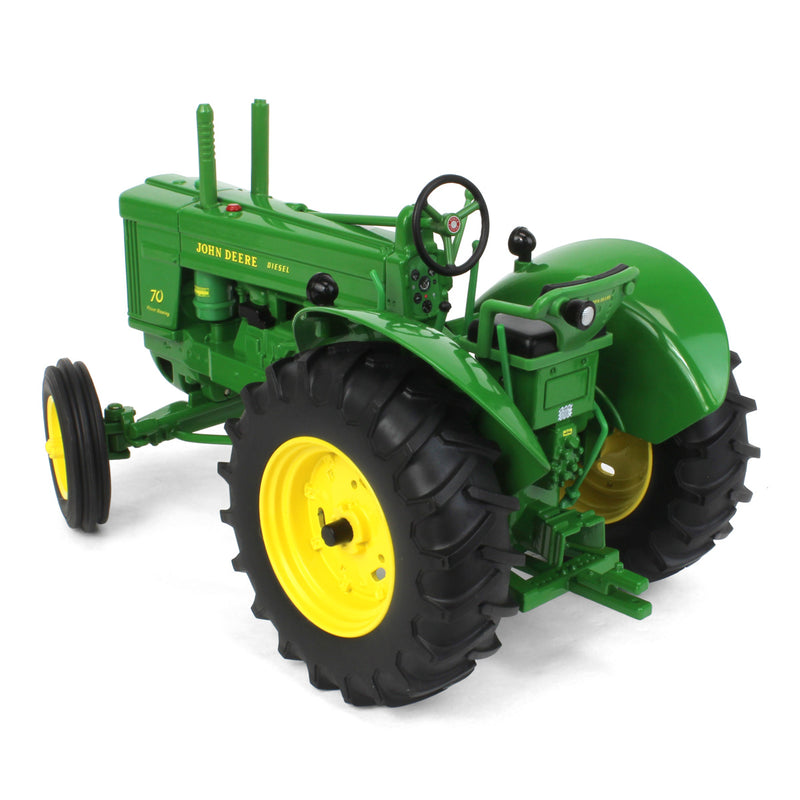 1/16 John Deere 70 Tractor with Wide Front by ERTL, 70th Anniversary Collector Edition