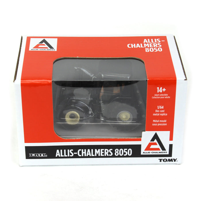 (B&D) Gloss Black Chase Unit ~ 1/64 Collector Edition Allis Chalmers 8050 Tractor by ERTL - Damaged Box