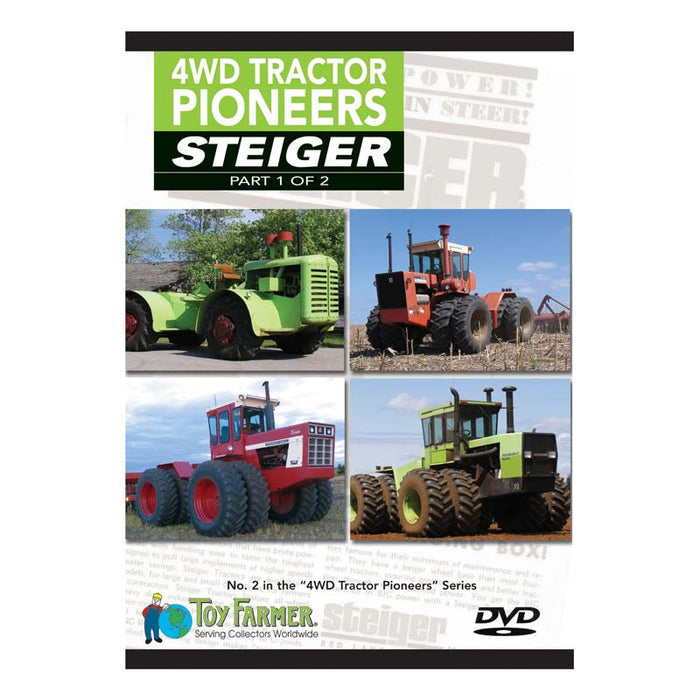 (B&D) 4WD Tractor Pioneers #2 "Steiger" DVD (Part 1 of 2) - Damaged Item