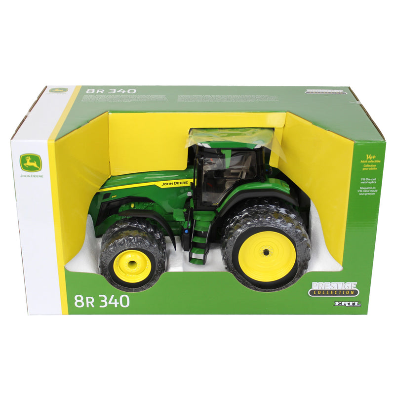1/16 John Deere 8R 340 Tractor with Front & Rear Duals, ERTL Prestige Collection