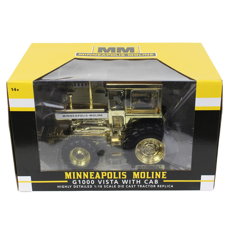 Set of 4 Chrome Units ~ 1/16 High Detail Minneapolis Moline G1000 Vista with Cab