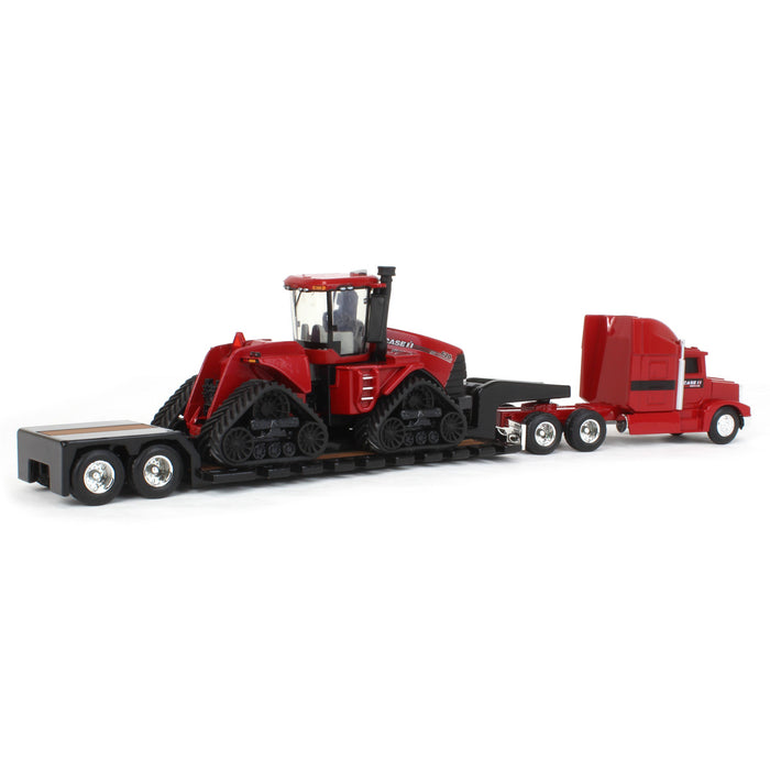 1/64 Case IH AFS Connect Steiger 620 Quadtrac with Semi & Lowboy Trailer