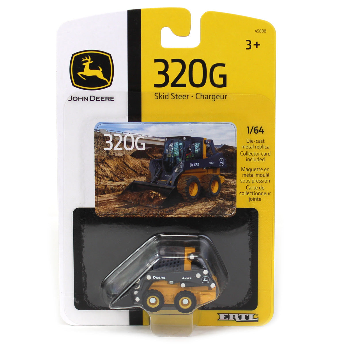 1/64 John Deere 320G Skid Steer Loader by ERTL — Outback Toys
