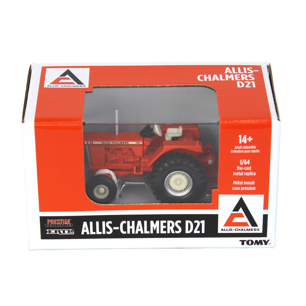 1/64 Allis Chalmers D21 Tractor with Wide Front, ERTL Collector