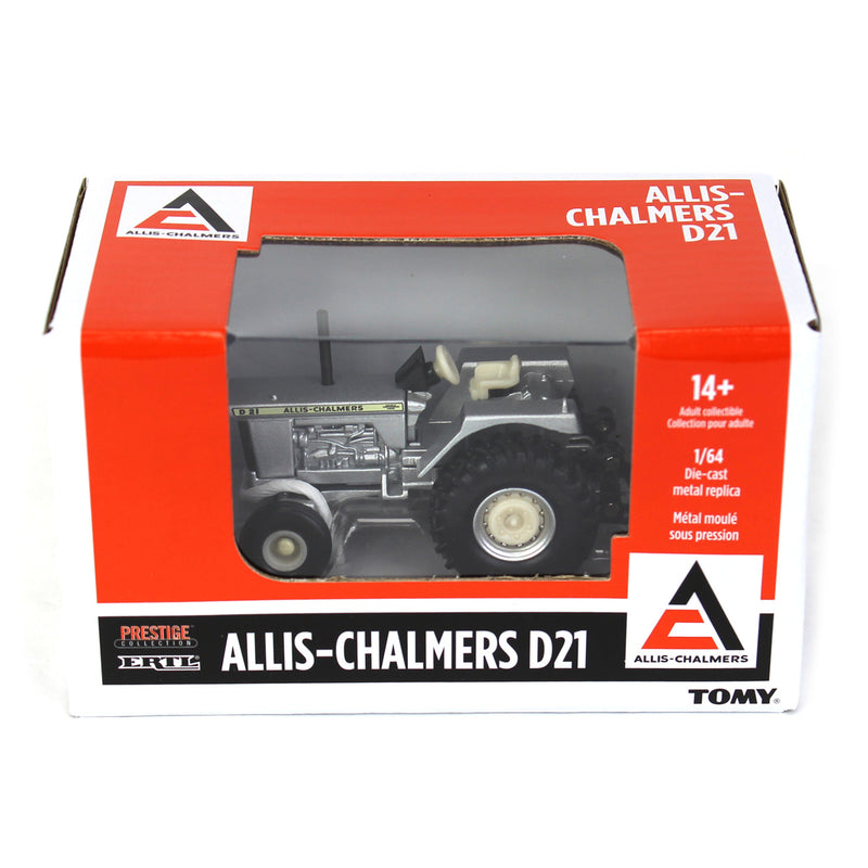Metallic Silver Chase Unit ~ 1/64 Allis Chalmers D-21 Tractor with Wide Front, ERTL Collector Club Limited Edition