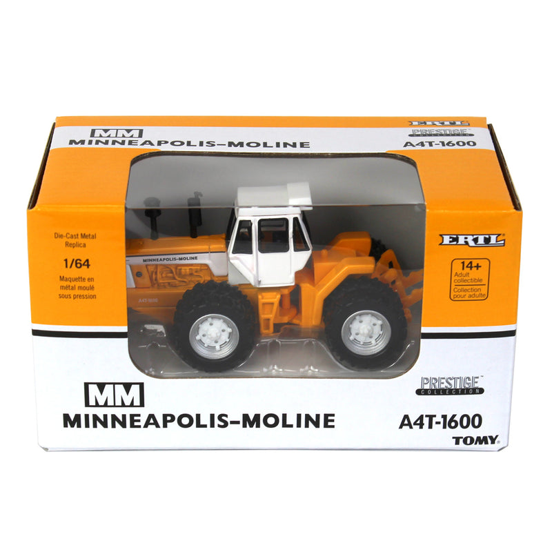 1/64 Minneapolis Moline A4T-1600 4WD Tractor with Front & Rear Duals by ERTL