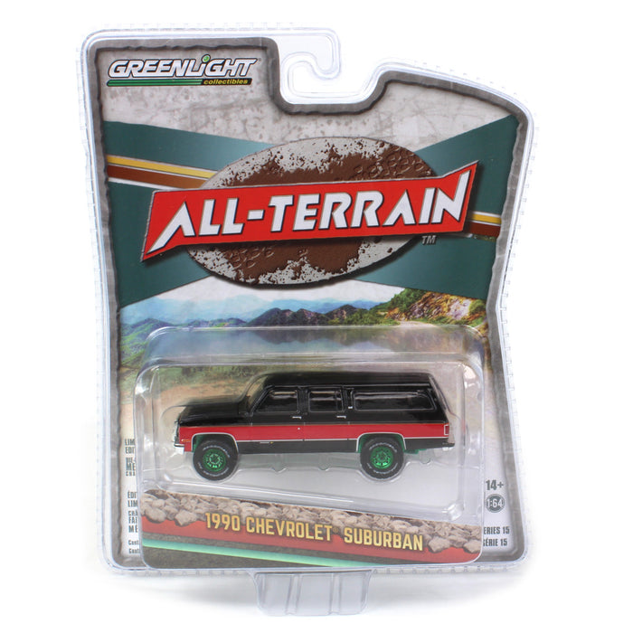 Green Machine ~ 1/64 1990 Chevrolet Suburban, All-Terrain Series 15