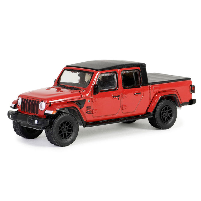 1/64 2023 Jeep Gladiator Freedom, Firecracker Red, Showroom Floor Series 5