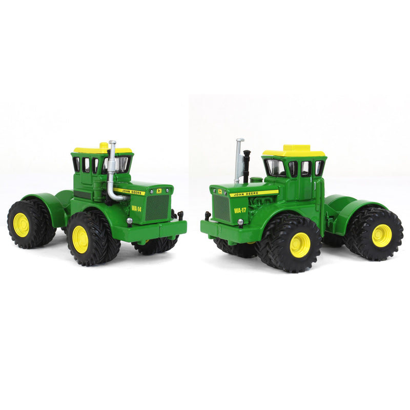 1/64 John Deere WA-14 & WA-17 Vintage 4WD Tractors, From ERTL's Prestige Select Series #2