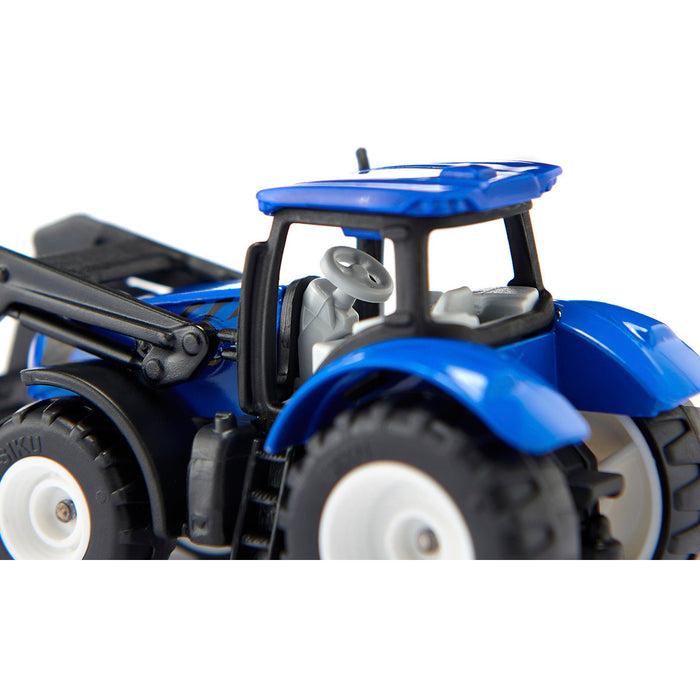 New Holland Tractor with Pallet Fork and Pallet by SIKU