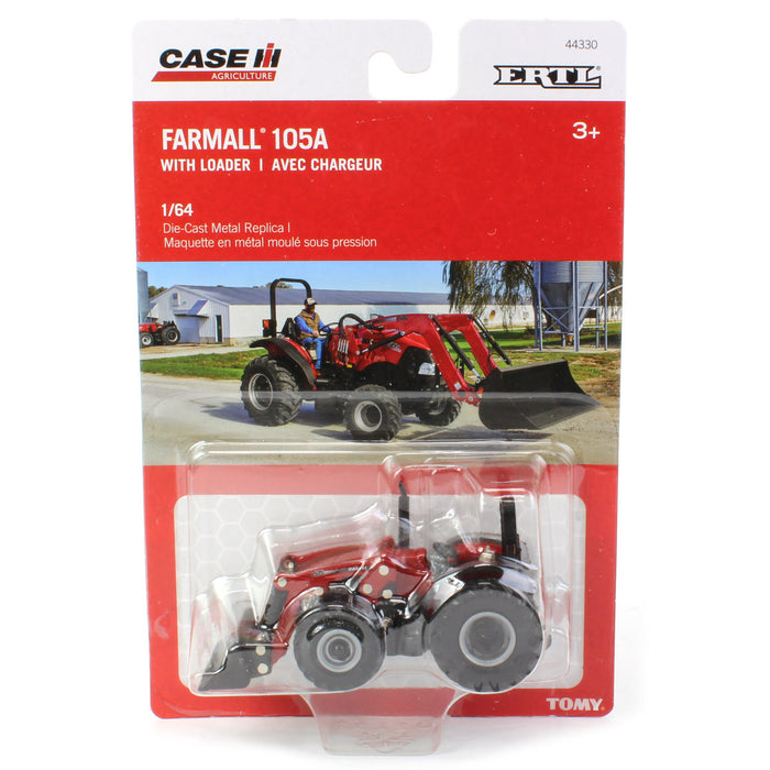 1/64 Case IH Farmall 105A Tractor with Loader