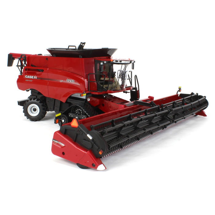 1/32 Case IH AFS Connect 9250 Tracked Combine with Corn & Grain Heads, ERTL Prestige Collection