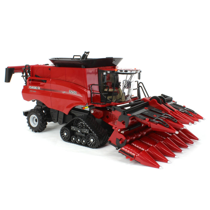 1/32 Case IH AFS Connect 9250 Tracked Combine with Corn & Grain Heads, ERTL Prestige Collection