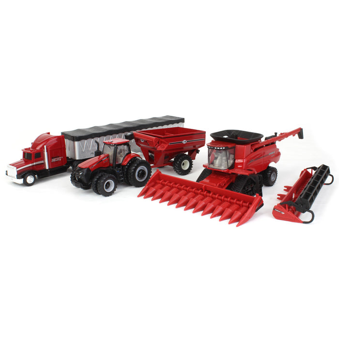 1/64 Case IH 8250 Combine Harvesting Set