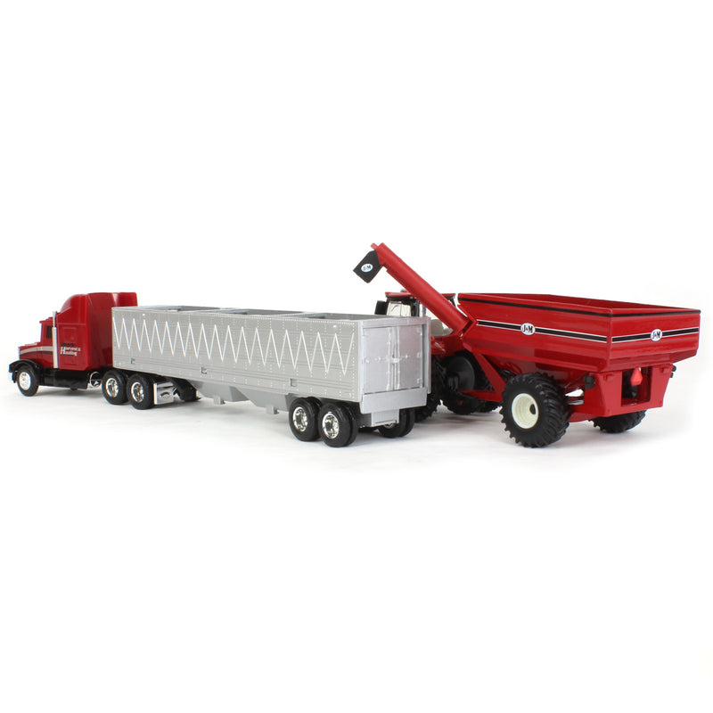 1/64 Case IH 8250 Combine Harvesting Set by ERTL