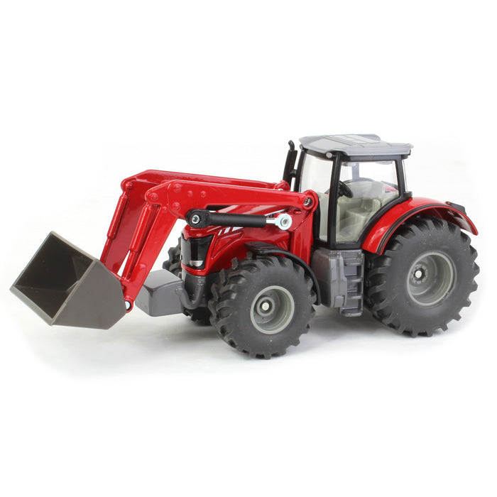 (B&D) 1/50 Massey Ferguson 8690 with Front Loader by SIKU - Damaged Box