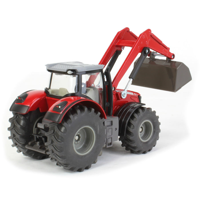 (B&D) 1/50 Massey Ferguson 8690 with Front Loader by SIKU - Damaged Box