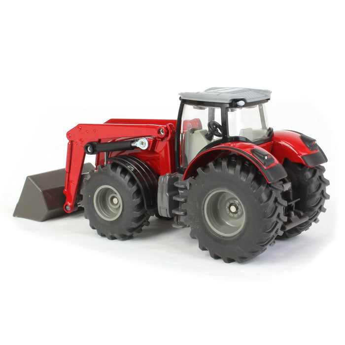 (B&D) 1/50 Massey Ferguson 8690 with Front Loader by SIKU - Damaged Box