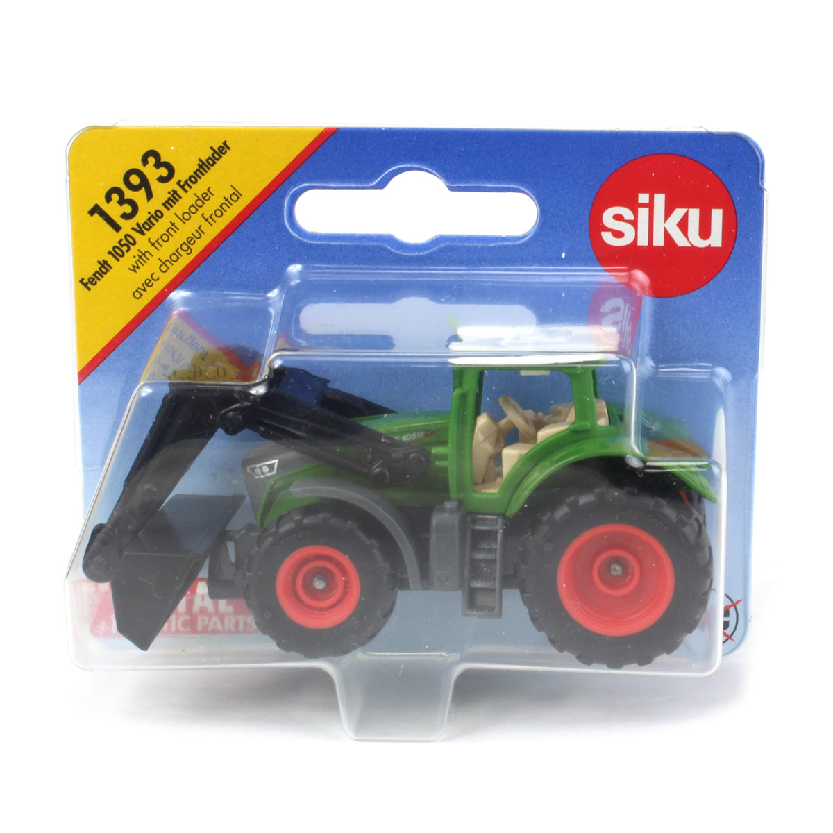 Fendt 1050 Vario Tractor with Front Loader by SIKU — Outback Toys