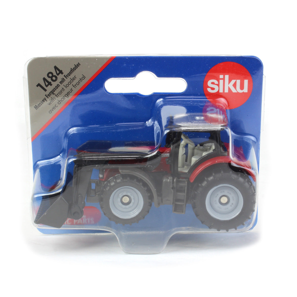 Massey Ferguson Tractor with Front Loader by SIKU — Outback Toys