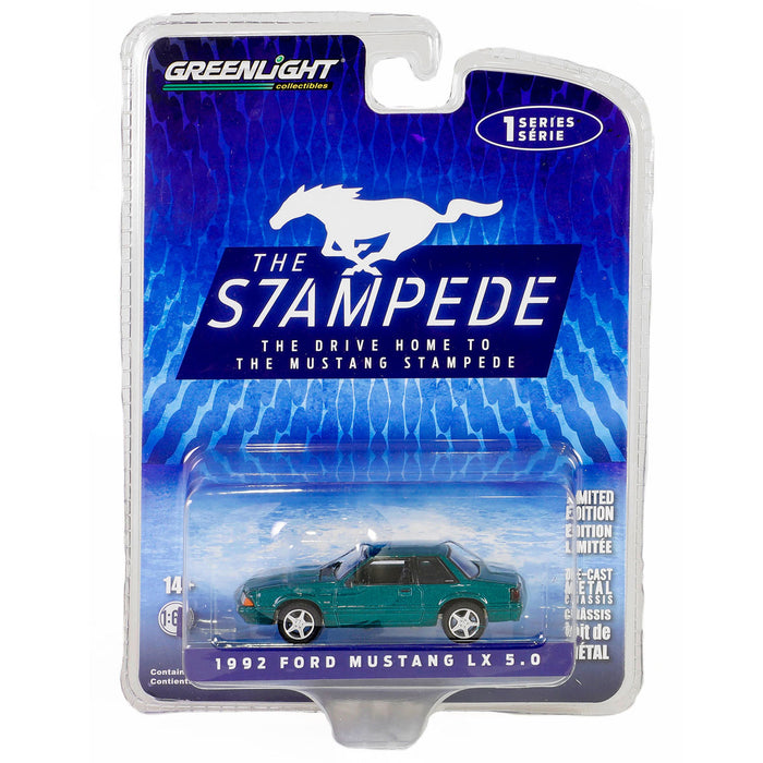 1/64 1992 Ford Mustang LX 5.0, The Drive Home to the Mustang Stampede Series 1