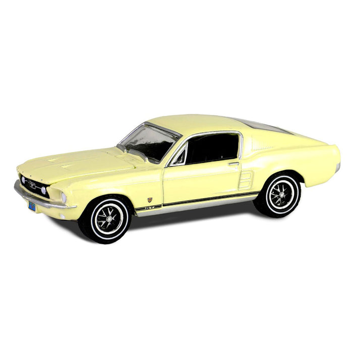 1/64 1967 Ford Mustang GT Fastback High Country Special, Aspen Gold, Hobby Exclusive
